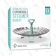 Expandable Steamer Basket | $10 | Amazon